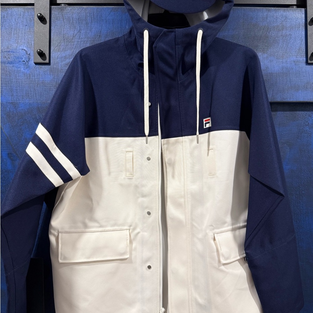 Fila Men's Archival Waterproof Sailing Jacket